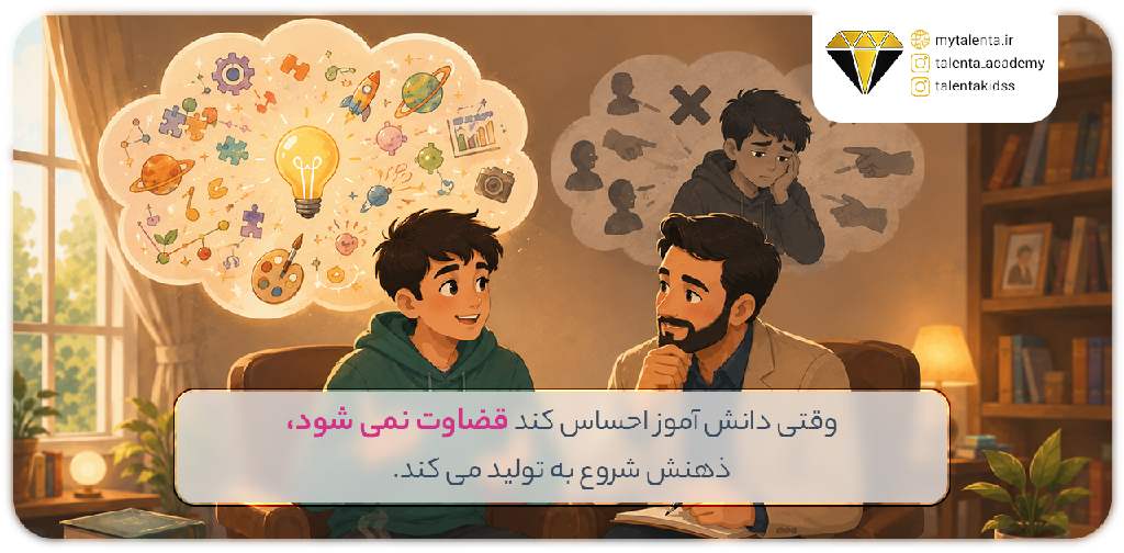 مربیگری در مدرسه، نقش معلم در پرورش ذهن خلاق1